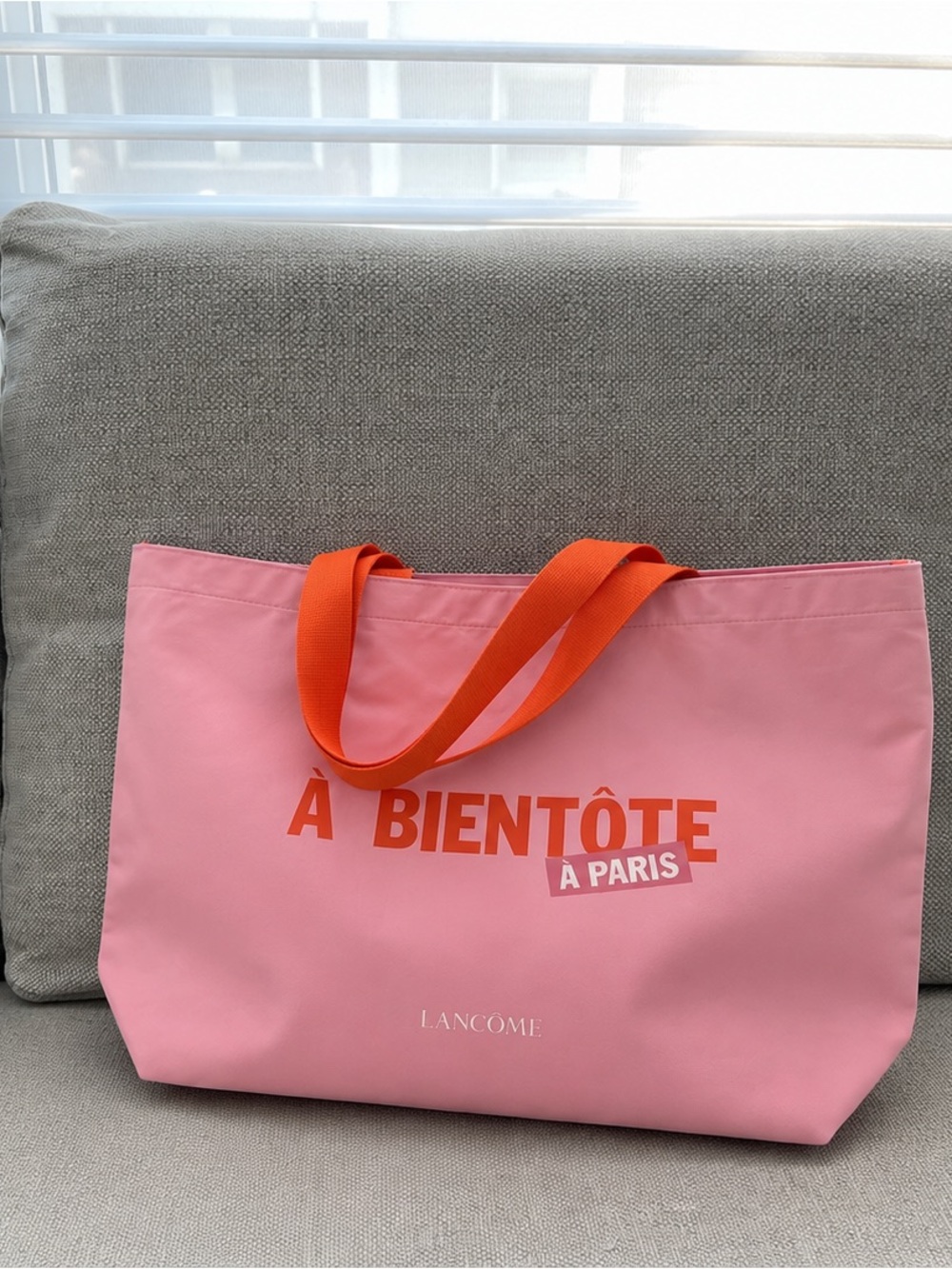 New Lancôme Pink Tote Bag